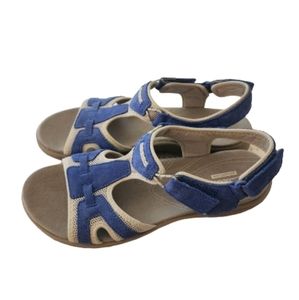 Clarks Blue sandals 8 EUC